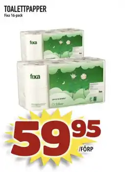 Prisma Mat Fixa Toalettpapper erbjuda