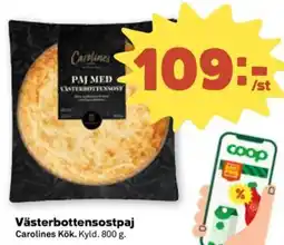 Stora Coop Carolines Kök Västerbottensostpaj erbjuda