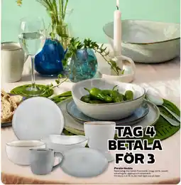 Stora Coop Porslin Hedda erbjuda