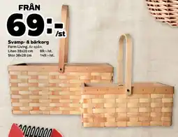 Stora Coop Svamp- & bärkorg erbjuda