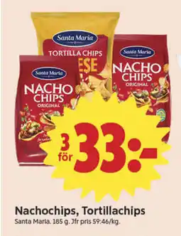 ICA Nära Nachochips, Tortillachips erbjuda