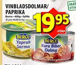 Matvärlden Tensta VINBLADSDOLMAR/ PAPRIKA erbjuda