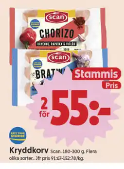 ICA Nära Kryddkorv erbjuda