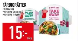Matdax Findus Färdigrätter erbjuda