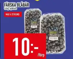 Matdax Färska blåbär erbjuda