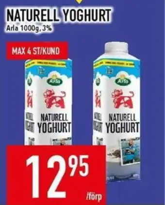 Matdax Arla Naturell yoghurt erbjuda