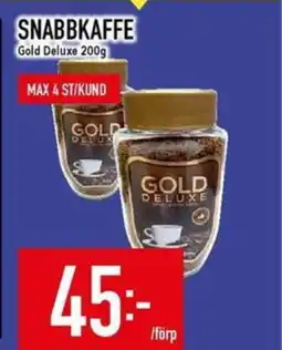 Matdax Gold Deluxe Snabbkaffe erbjuda