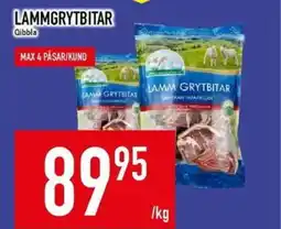 Matdax Qibbla Lammgrytbitar erbjuda