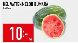 Matdax Hel vattenmelon dumara erbjuda
