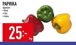 Matdax Paprika erbjuda