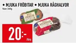 Matdax Fazer Mjuka fröbitar • Mjuka råghalvor erbjuda