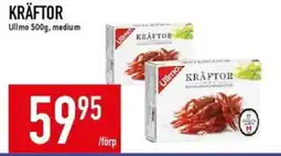 Matdax Ullmo Kräftor erbjuda