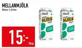 Matdax Klöver Mellanmjölk erbjuda