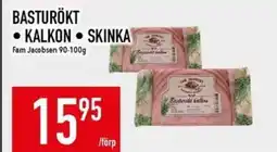 Matdax Basturökt Kalkon • skinka erbjuda