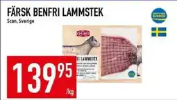 Matdax Scan Färsk benfri lammstek erbjuda