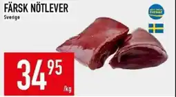 Matdax Färsk nötlever erbjuda