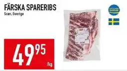 Matdax Scan Färska spareribs erbjuda