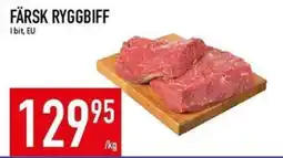 Matdax Färsk ryggbiff erbjuda