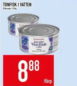 Matdax Eldorado Tonfisk i vatten erbjuda