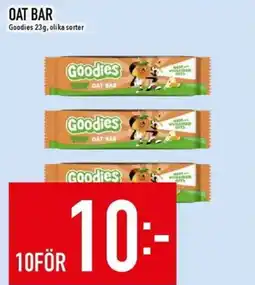 Matdax Goodies Oat bar erbjuda