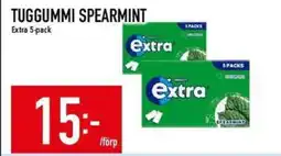 Matdax Extra Tuggummi spearmint erbjuda