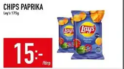 Matdax Lay's Chips paprika erbjuda