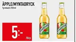 Matdax Tymbark Äpple/myntadryck erbjuda