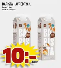 Matdax Garant Barista havredryck erbjuda