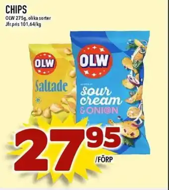 Matdax OLW Chips erbjuda