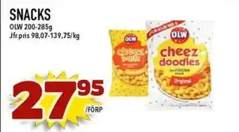 Matdax OLW Snacks erbjuda