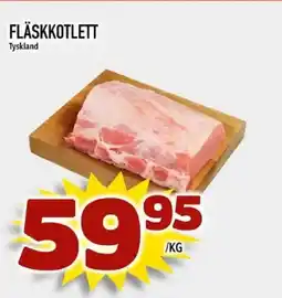 Din Mat Fläskkotlett erbjuda