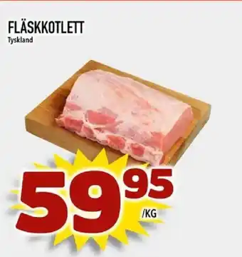 Din Mat Fläskkotlett erbjuda