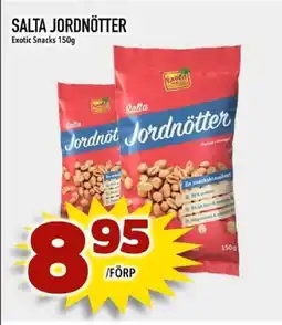 Din Mat Salta jordnötter erbjuda