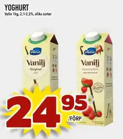 Din Mat Valio Yoghurt erbjuda
