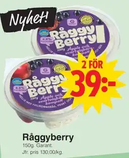 Matöppet Garant Råggyberry erbjuda