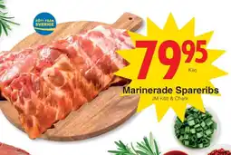 Matöppet Marinerade Spareribs erbjuda