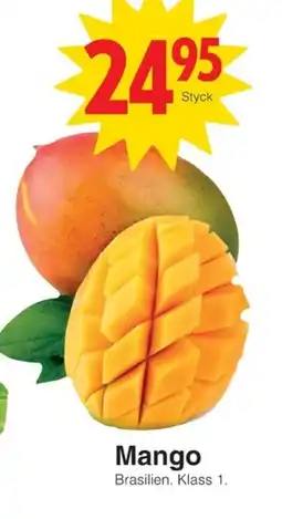Matöppet Mango erbjuda