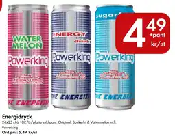 Snabbgross Powerking Energidryck erbjuda