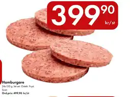 Snabbgross Hamburgare erbjuda