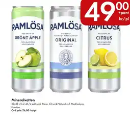 Snabbgross Ramlösa Mineralvatten erbjuda