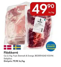 Snabbgross Dalsjöfors Fläskkarré erbjuda