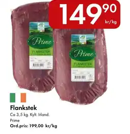 Snabbgross Prime Flankstek erbjuda