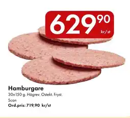 Snabbgross Hamburgare erbjuda