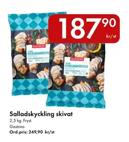 Snabbgross Gastrino Salladskyckling skivat erbjuda
