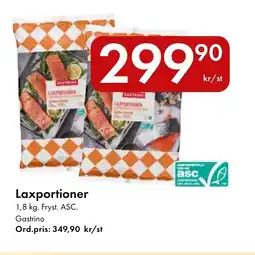 Snabbgross Gastrino Laxportioner erbjuda