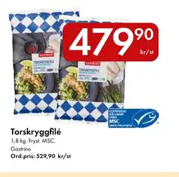Snabbgross Gastrino Torskryggfilé erbjuda