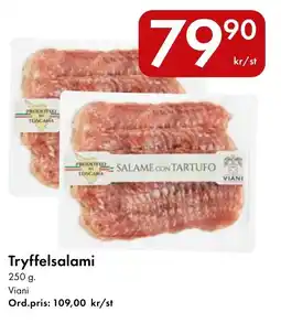 Snabbgross Viani Tryffelsalami erbjuda