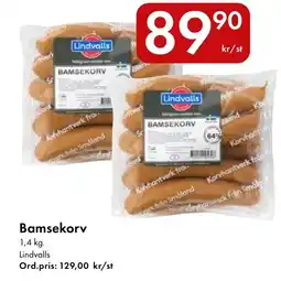 Snabbgross Lindvalls Bamsekorv erbjuda