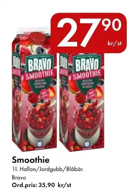 Snabbgross Bravo Smoothie erbjuda