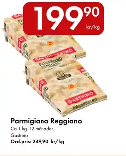 Snabbgross Gastrino Parmigiano Reggiano erbjuda